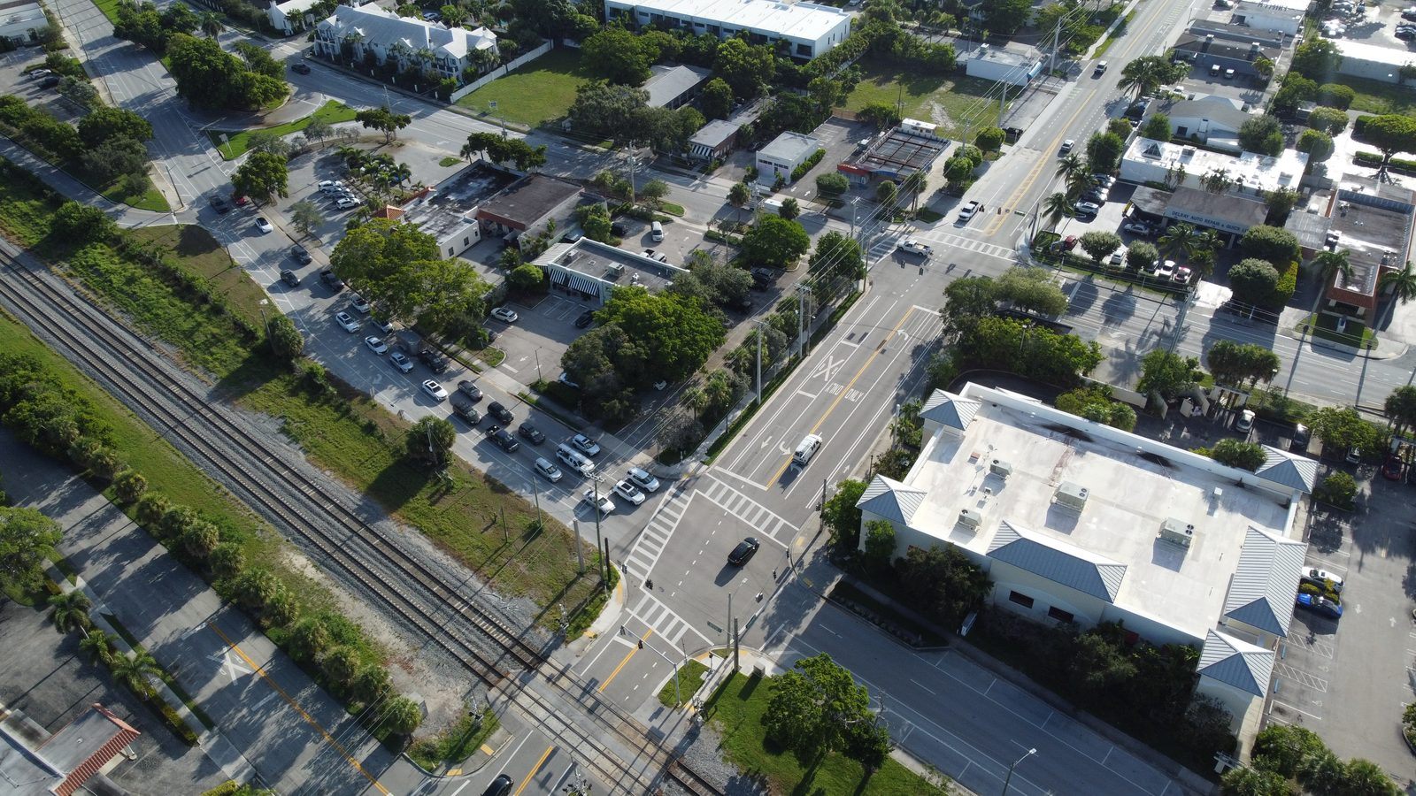 George Bush Boulevard Bridge construction